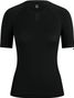 Women's Short Sleeve Baselayer Rapha Merino Black