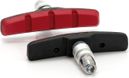 SET DI 4 PASTIGLIE FRENO V-BRAKE XLC BS-V01 NERE / ROSSE