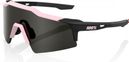 Lunettes 100% Speedcraft SL Soft Tact Rose - Ecran Fumé