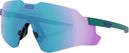 Gafas unisex KOO Nebula Teal Matt / Dark Turquoise Mirror