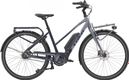 Trek District + 2 Stagger Shimano Nexus 7V 400wh Electric City Bike Navy Blue / Gray 2023