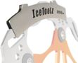 IceToolz 24055B3 Disc Brake Caliper Alignment Tool Silver