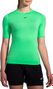 Brooks High Point Trail Kurzarmshirt Grün Damen
