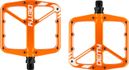 Deity Supervillain Flat Pedals Orange