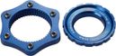 Adattatore Reverse CenterLock a 6 fori blu scuro