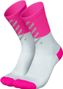 Incylence High-Viz V2 Running Socks Fluorescent Pink/White