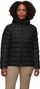 Chaqueta acolchada Mammut Waymarker IN con capucha, negra, para mujer