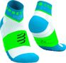 Calze Compressport Ultra Trail Blu/Verde