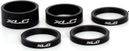 SET OF 5 XLC BLACK MATT STEERING SPACERS