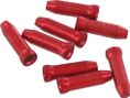 Tappi terminali VAR in alluminio rosso (x4)