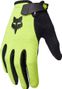 Guantes largos Fox Ranger para niños Amarillo/Negro