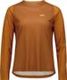 Maglia a maniche lunghe Poc Motion Air arancione/marrone da donna
