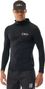 Felpa con cappuccio e cerniera Compressport 3D Thermo Ironman 2026, nera, unisex