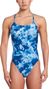 Costume da bagno Nike Swim Hydrastrong Multi Print Blu Donna