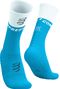 Calze Compressport Mid Compression V2.0 Blu/Bianco