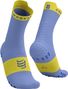 Chaussettes Compressport Pro Racing Socks V4.0 Run High Violet/Jaune