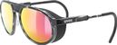 Lunettes Uvex Mtn Classic P Noir/Verres Miroir Rose