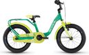 Vélo enfant S'COOL niXe - 1 vitesse - Vert/Citron vert