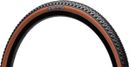 Pneu Gravel Kenda Booster 700 mm Tubeless Ready Souple 120 TPI Single Coffee
