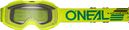 Masque Enfant O'Neal B-10 Solid Jaune Ecran Clear
