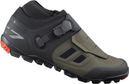 Pair of Shimano ME702 Olive MTB Shoes