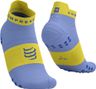 Chaussettes Compressport Pro Racing Socks V4.0 Run Low Violet/Jaune