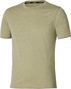 Mizuno Impulse Core Kurzarm-Trikot für Herren, beige