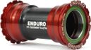 Cuscinetti Enduro Scatola del movimento centrale per BB386 e guarniture 30mm Rosso