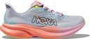 Hoka One One Mach 6 Blue Pink Women's Running Shoes