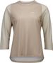 Maglia Poc Motion Air donna con manica a 3/4 Beige/Bianco
