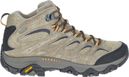 Chaussures de Randonnée Merrell Moab 3 Mid Gore-Tex Beige