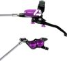 Hope Tech 4 E4 Disc Break - Tubo flessibile intrecciato nero / viola