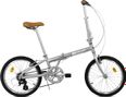 FabricBike Folding - Vélo pliant 20  Space Grey 7V