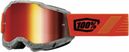 100% Accuri 2 Schrute Red Goggle / Red Mirror Lens