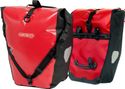 ORTLIEB Paire de Sacoches Porte-Bagage Arrière BACK-ROLLER CLASSIC Rouge Noir