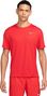 Heren Nike Dri-Fit UV Miler Red Jersey met korte mouwen