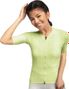 Maillot vélo ultraléger femme Cyclisme SRX Grenoble Vert