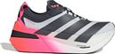Adidas Adizero Dropset Elite trainingsschoenen, wit/roze, unisex