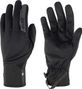 Buff Windproof Long Gloves, Black
