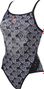 Arena Femme Crazy Pop Skulls Superfly Back One Piece Black-Multi