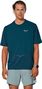 Maglietta tecnica Salewa Pedroc Dry'Ton Hybrid blu da uomo