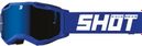 Skibrille Shot Assault 2.0 Solid Iridium Reflex in leuchtendem Blau