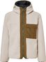 Oakley Snowdrift Sherpa Beige Hoodie for Men