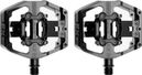 Paire de Pédales HT Components X3 Noir Brillant