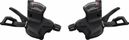 Coppia di leve SHIMANO Deore SL-M6000 Vit 3x10v Collarino Nero