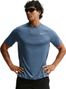 Maglietta da corsa Nike Stride blu da uomo