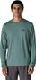 Camiseta de manga larga Patagonia Capilene Cool Daily azul para hombre