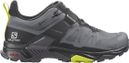 Herren Wanderschuhe Salomon X Ultra 4 GTX Grau Gelb