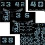 Fox Racing Shox Fork and Shock Blue Storm Stickers Kit