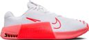 Chaussures Training Nike Metcon 9 Blanc/Rouge Femme